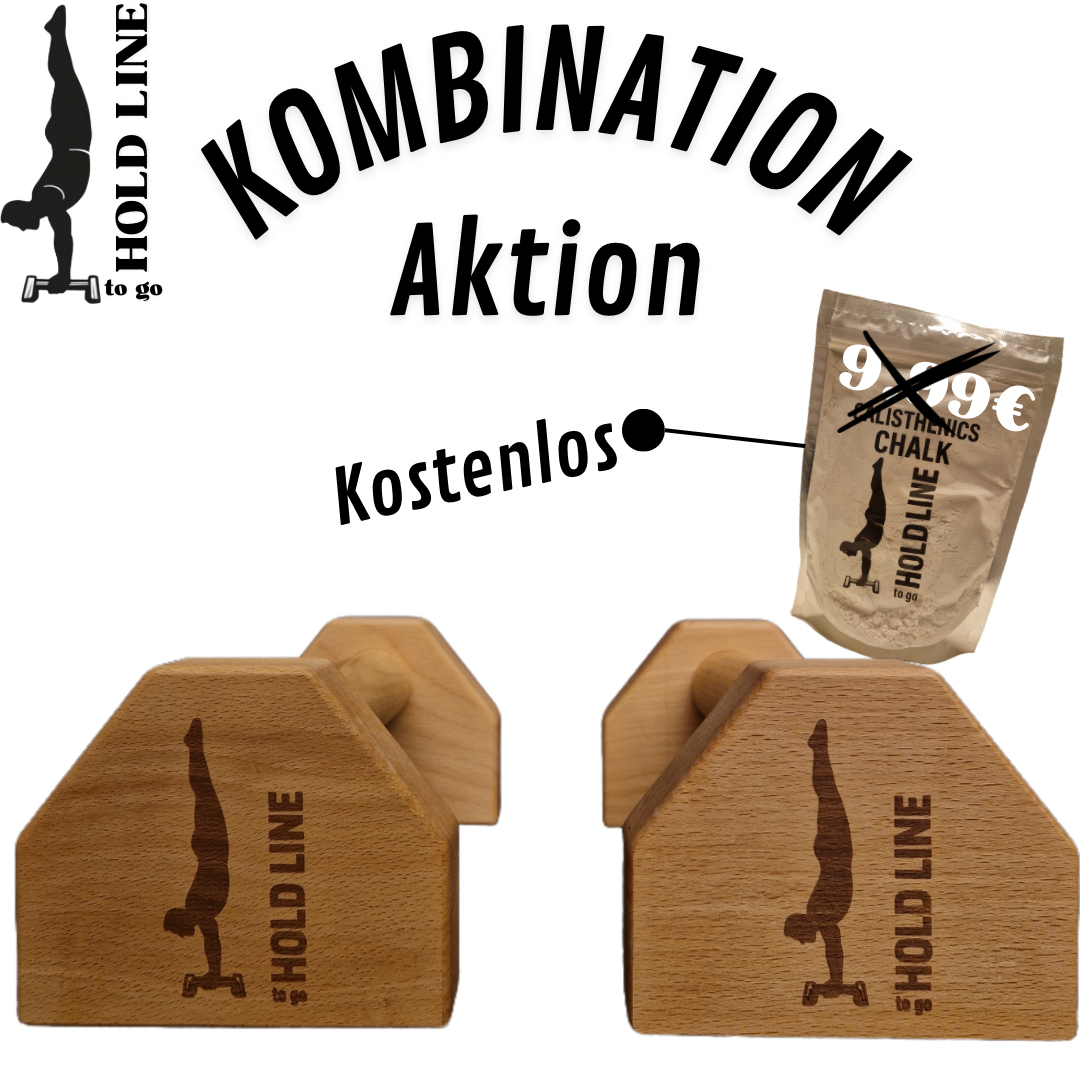 Power Start Aktion – Holz-Bars & Chalk-Powder im Kombi-Set!