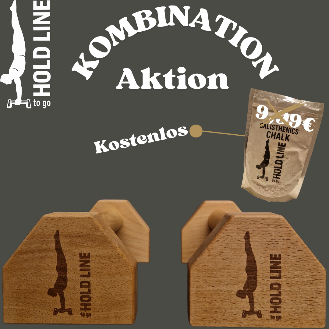 Power Start Aktion – Holz-Bars & Chalk-Powder im Kombi-Set!