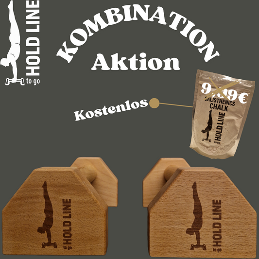 Power Start Aktion – Holz-Bars & Chalk-Powder im Kombi-Set!